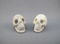 A-HL-P-12-s : 2-for-1 Adoption Howlite Pocket Crystal Skulls