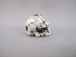 MS-S-15-B : Adoption Rainbow Moonstone Crystal Skull (with Black Tourmaline)