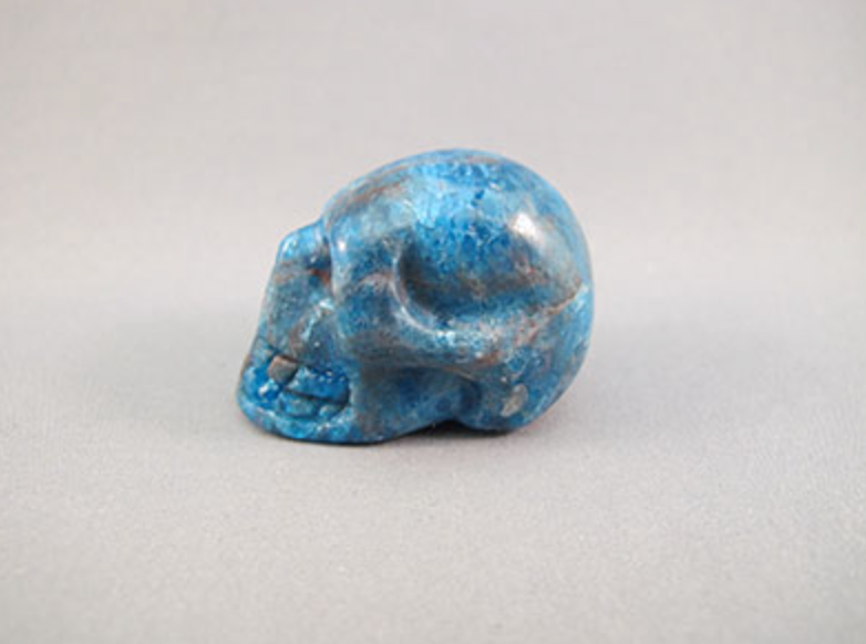 A-AP-S-45 : Adoption Apatite Crystal Skull
