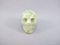A-J-S-50-wg : Adoption White & Green Jade Crystal Skull