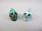 A-SP-1-CHY : - Buy 1 Get 1 Free - Adoption Chrysocolla Crystal Skull Pendant