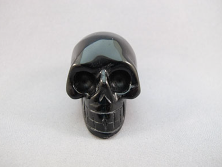 A-BO-S-75 : Adoption Black Obsidian Crystal Skull