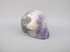 A-F-S-60-b :  1.75" Adoption Blue & Purple Fluorite Crystal Skull