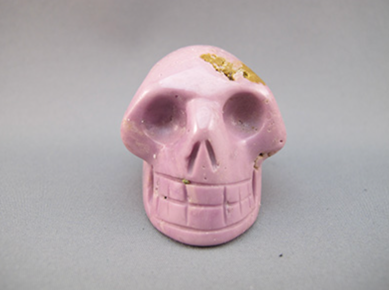 A-PP-M-80 : Adoption Phosphosiderite Crystal Skull