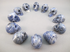A-CS-12-BS : Adoption Sodalite 12 Crystal Skulls Set