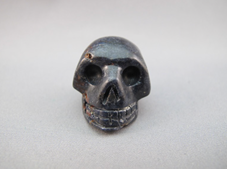 A-SA-M-30 : Adoption Blue Sapphire Crystal Skull