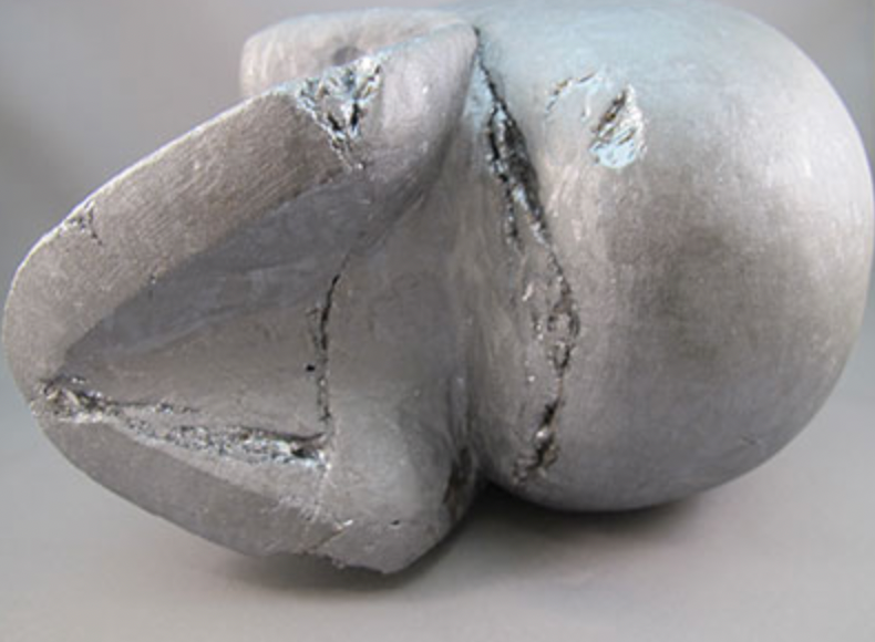 ES-L-5154 : Elemental Silica Crystal Skull