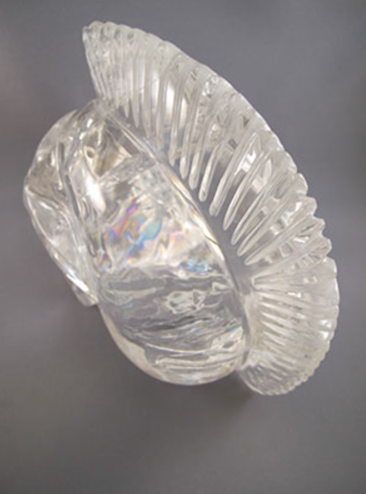 ACS-Q-3350-b : Brave Quartz Crystal Skull