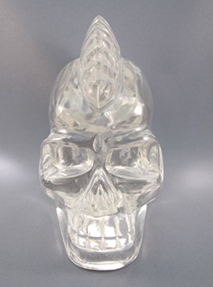 ACS-Q-1680-b : Brave Quartz Crystal Skull