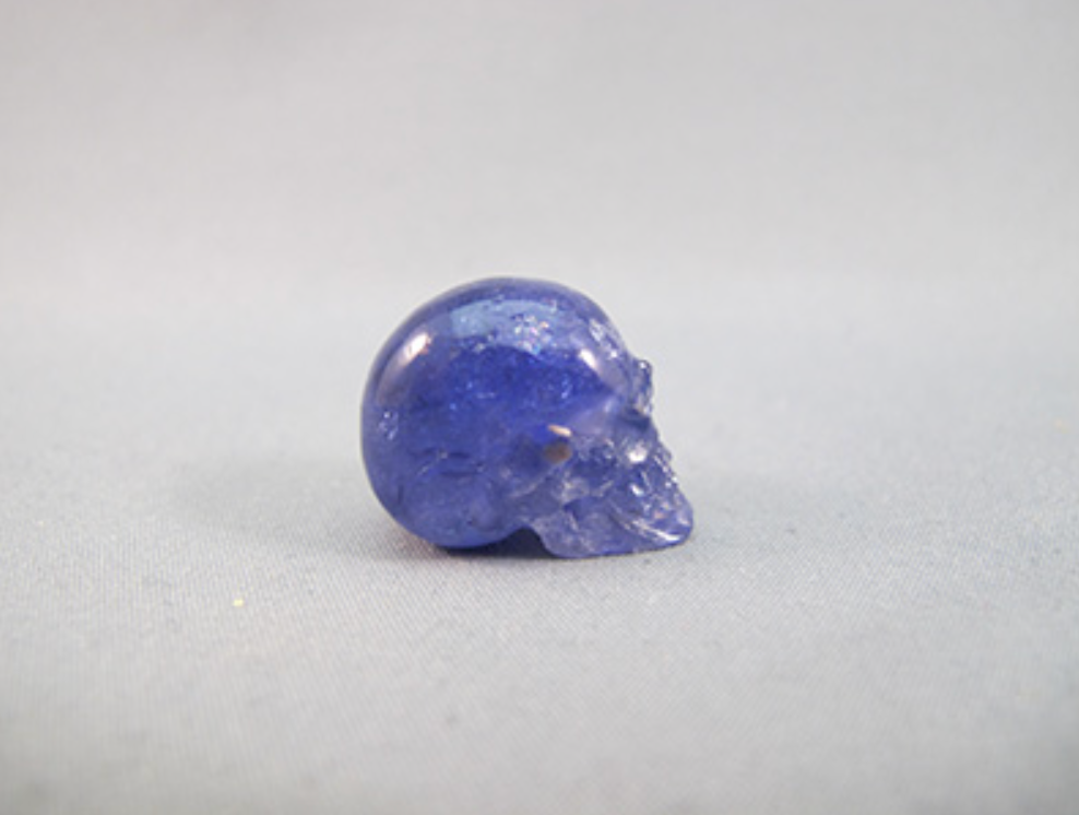 TAN-M-05.9 : Tanzanite Crystal Skull