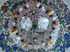 SQR-H2H-50 : Heart 2 Heart  Star Rose Quartz Twin Crystal Skull