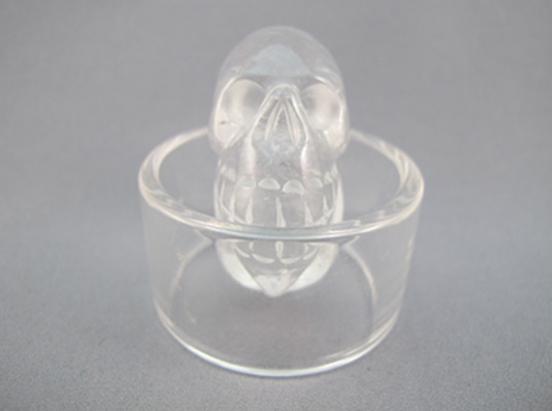 Q-H2H-50-p-r : Heart 2 Heart  Rutilated Quartz Twin Crystal Skull