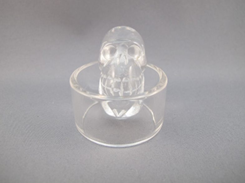ASC-Q-H2H-50 : Heart 2 Heart Ascension Quartz Crystal Skull