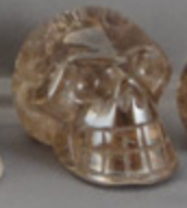 SQ-S-80 - Smoky Quartz Crystal Skull