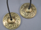 2.5" Double Dragon & Double Dorje  Tingsha Bells