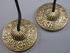 2.75" Om And Lotus Tingsha Bells