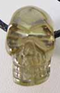 Drilled Citrine Crystal Skull