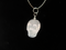 SP-1-SL : Selenite Crystal Skull Pendant (small)