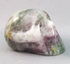 A-F-S-100-swpgs :  2" Adoption White/Purple/Green Fluorite Crystal Skull