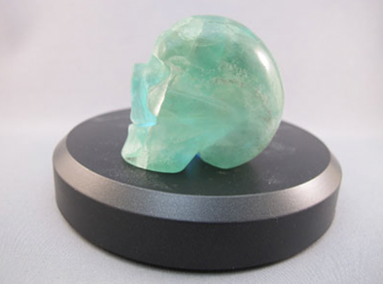 A-F-S-142 : Adoption Green Fluorite Crystal Skull